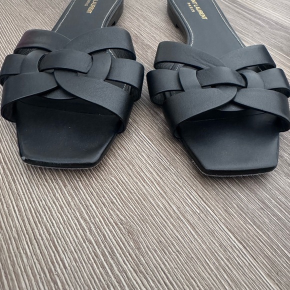 Saint Laurent Tribute Sandals - Picture 10 of 11